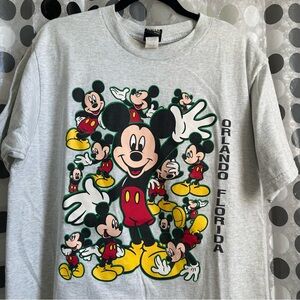 Vintage 90s Mickey Mouse Orlando Florida T-shirt Size 14W/16W (Men’s Large)